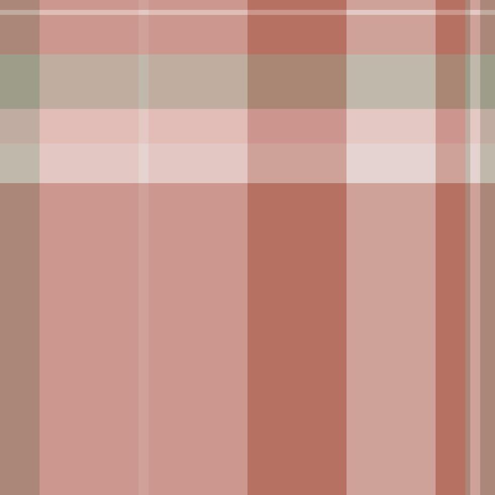 Plank tartan seamless, mature check pattern textile. Masculine plaid texture fabric background in light and red colors. vector