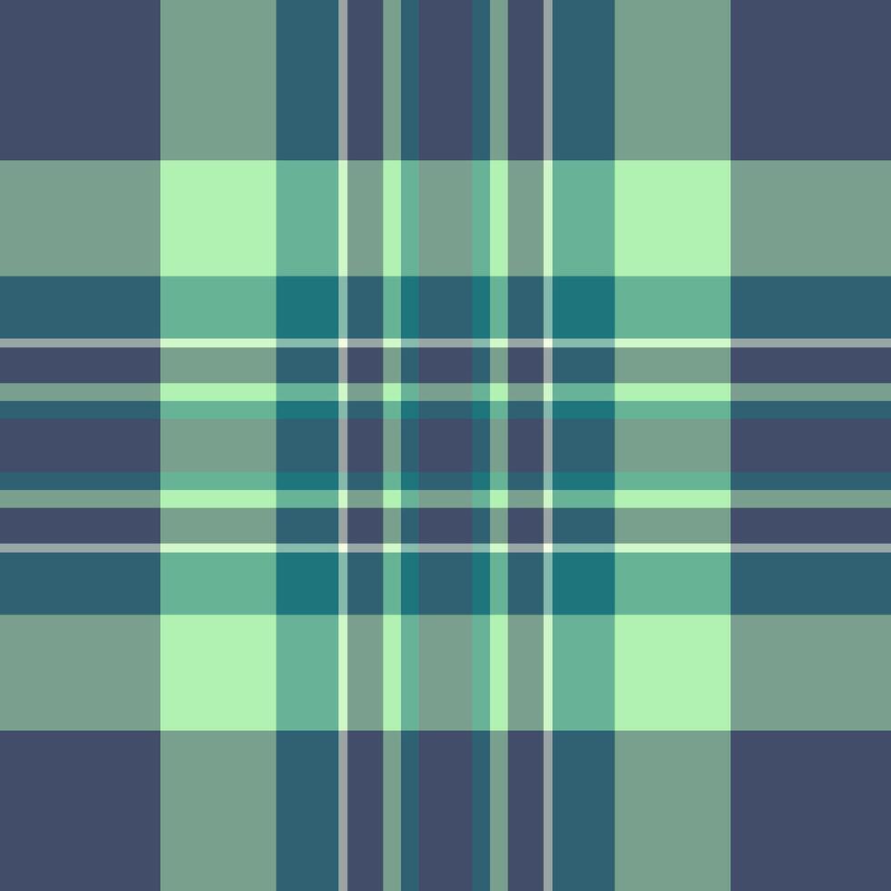 Strip fabric plaid , inspiration pattern textile texture. Colour background check tartan seamless in pastel and cyan colors. vector