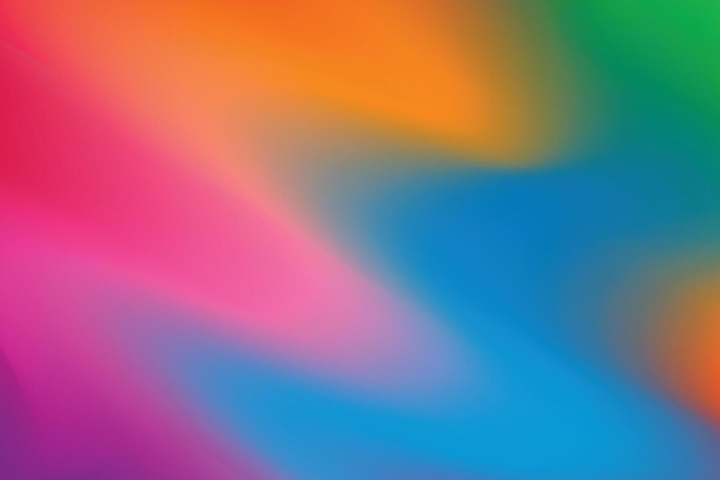 Multicolor abstract blurred gradient background vector
