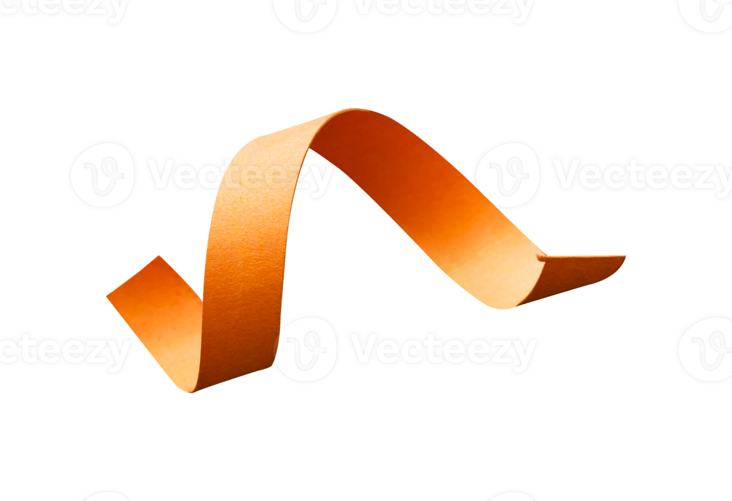 Curl ribbon element png