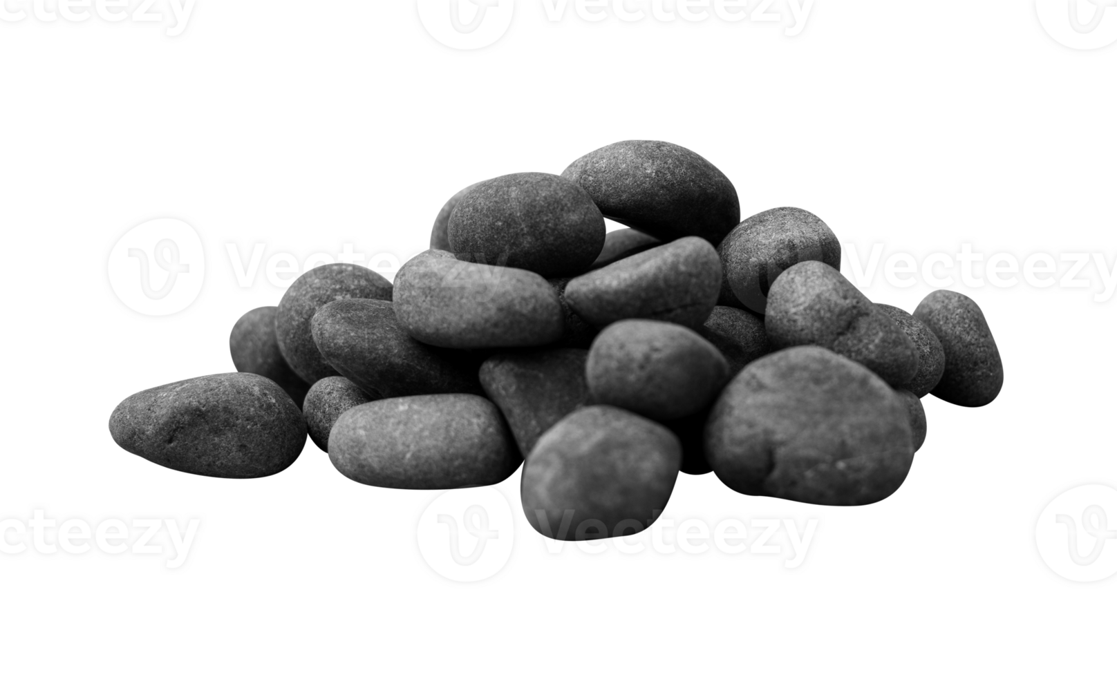 Stack of rock isolated png