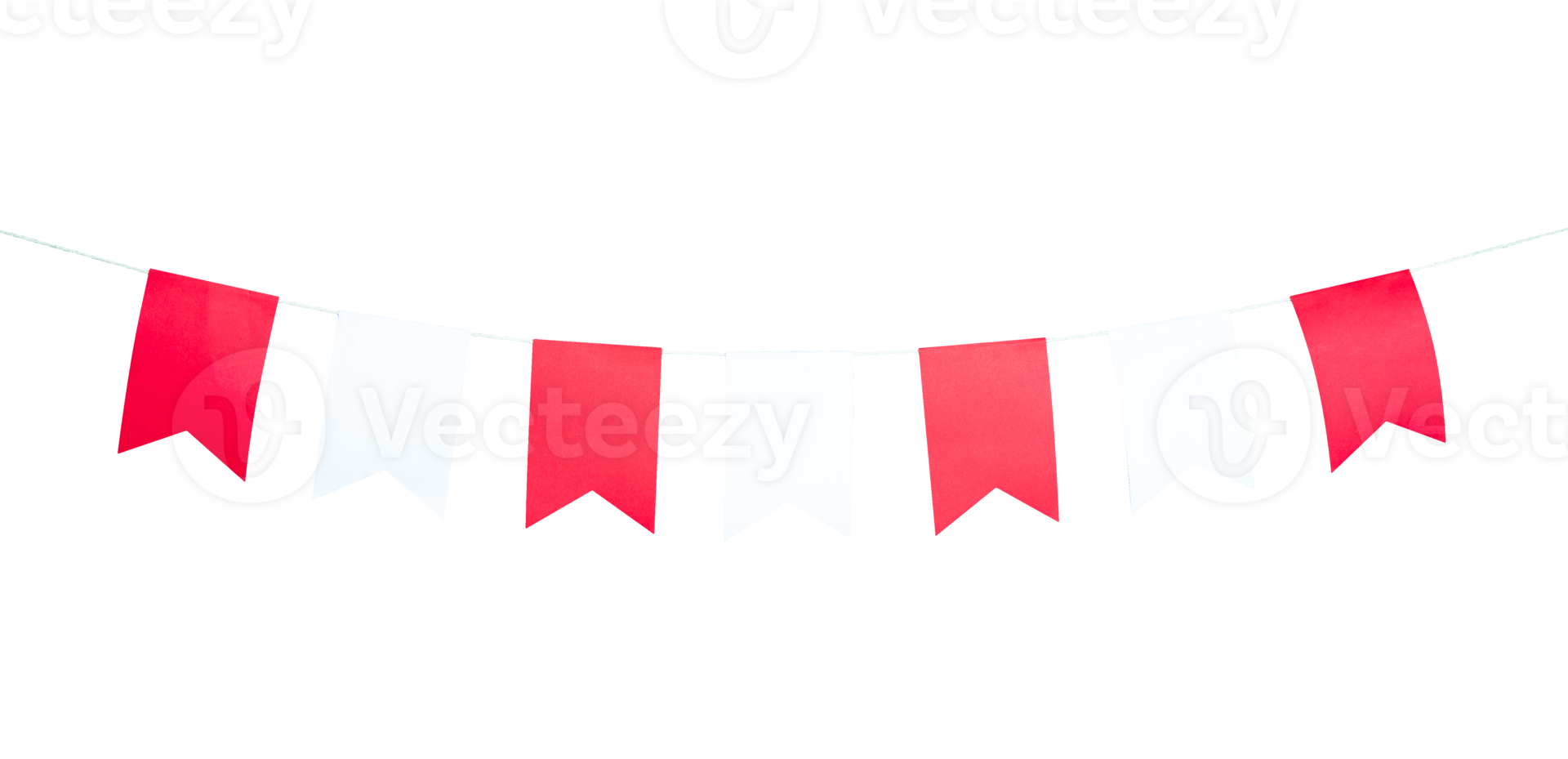 Celebration flag party border elemen png