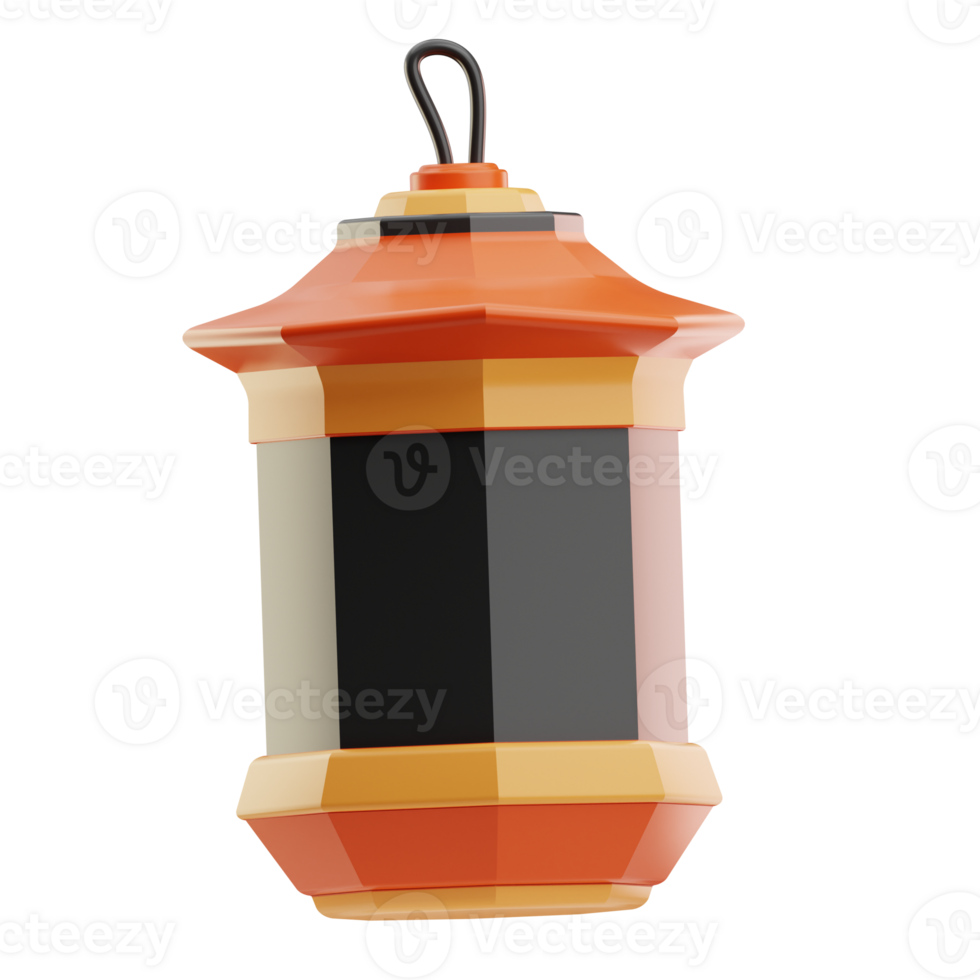 Chinese Lamp Chinese New Year Illustration 3D png