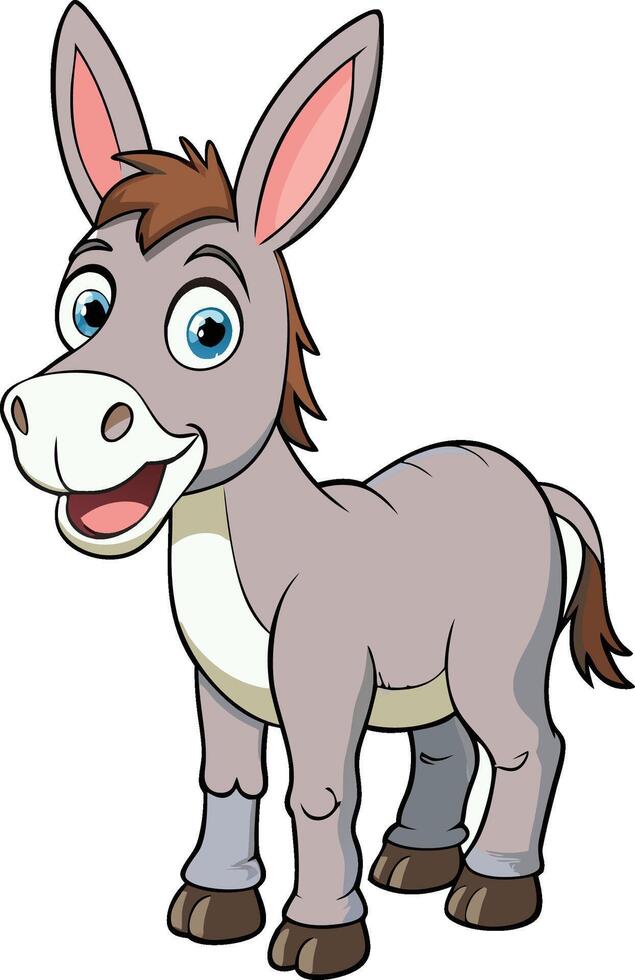 Donkey Illustration best Design vector