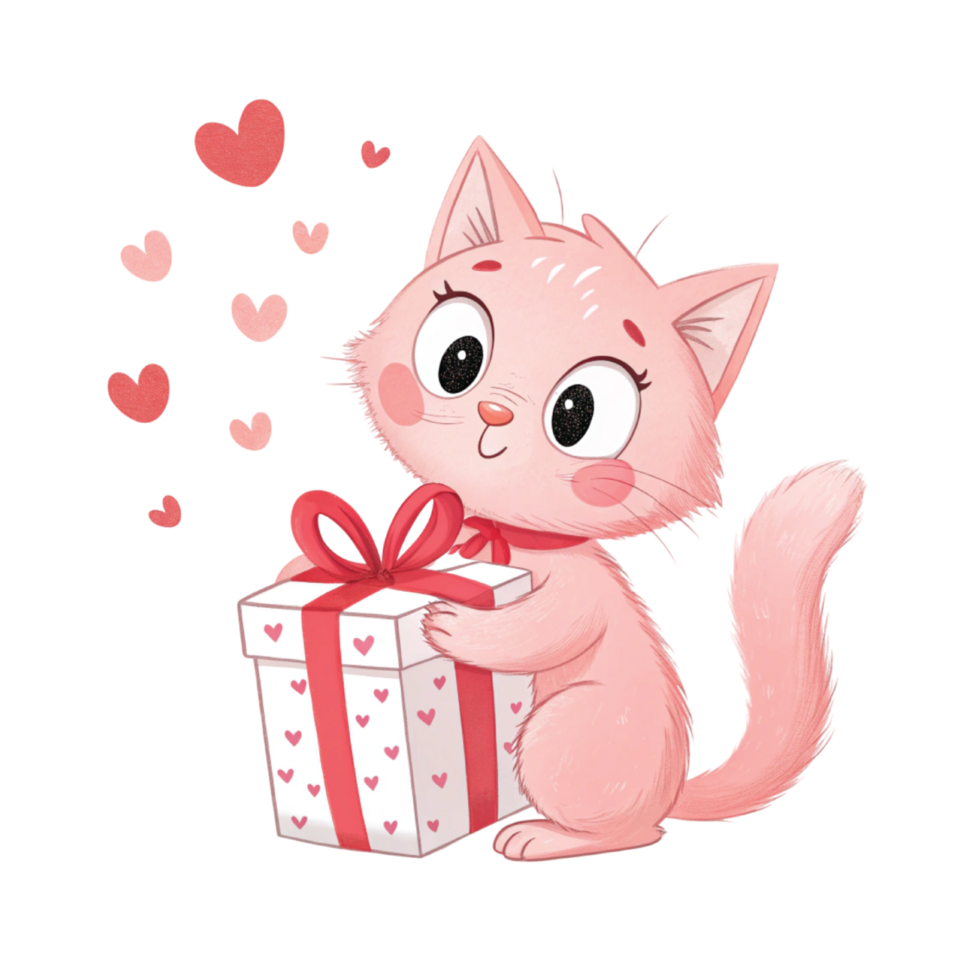 Beautiful Valentine's Day Animals png