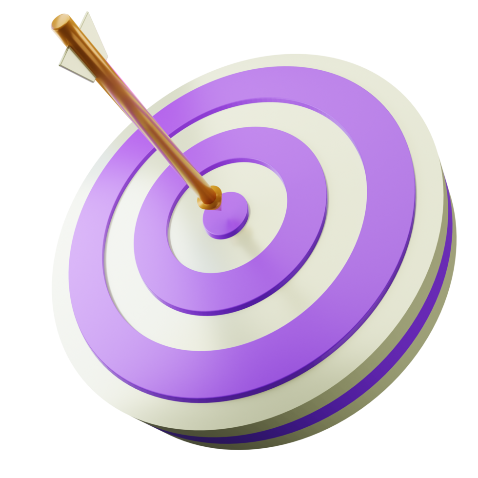 3d target icon png