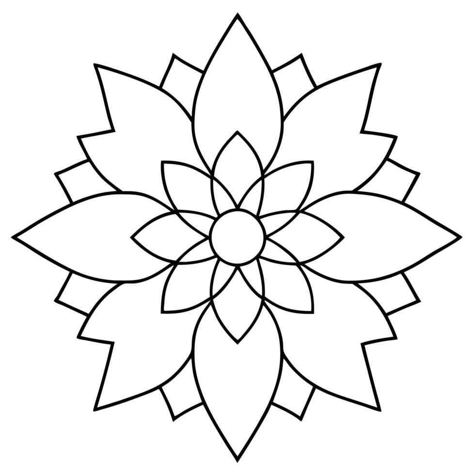 Colorful mandala patterns for craft projects vector