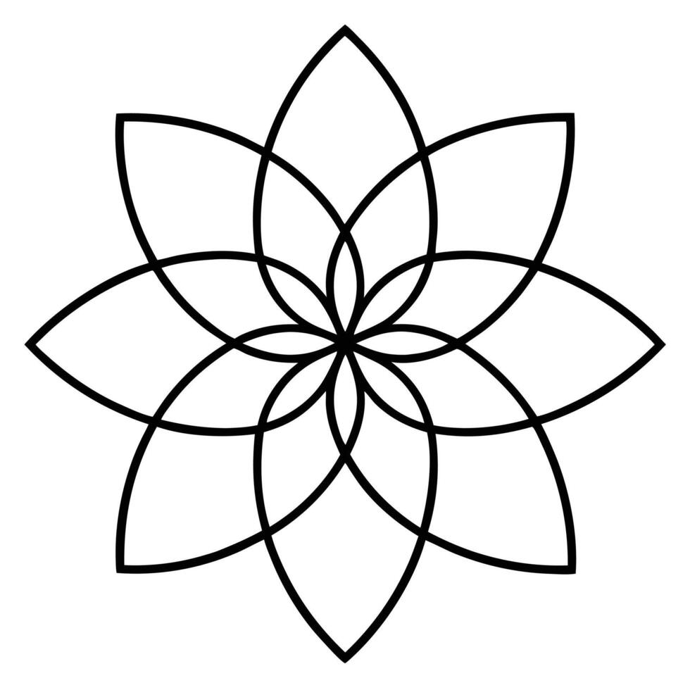 Mandala patterns for ceramic and pottery art vector