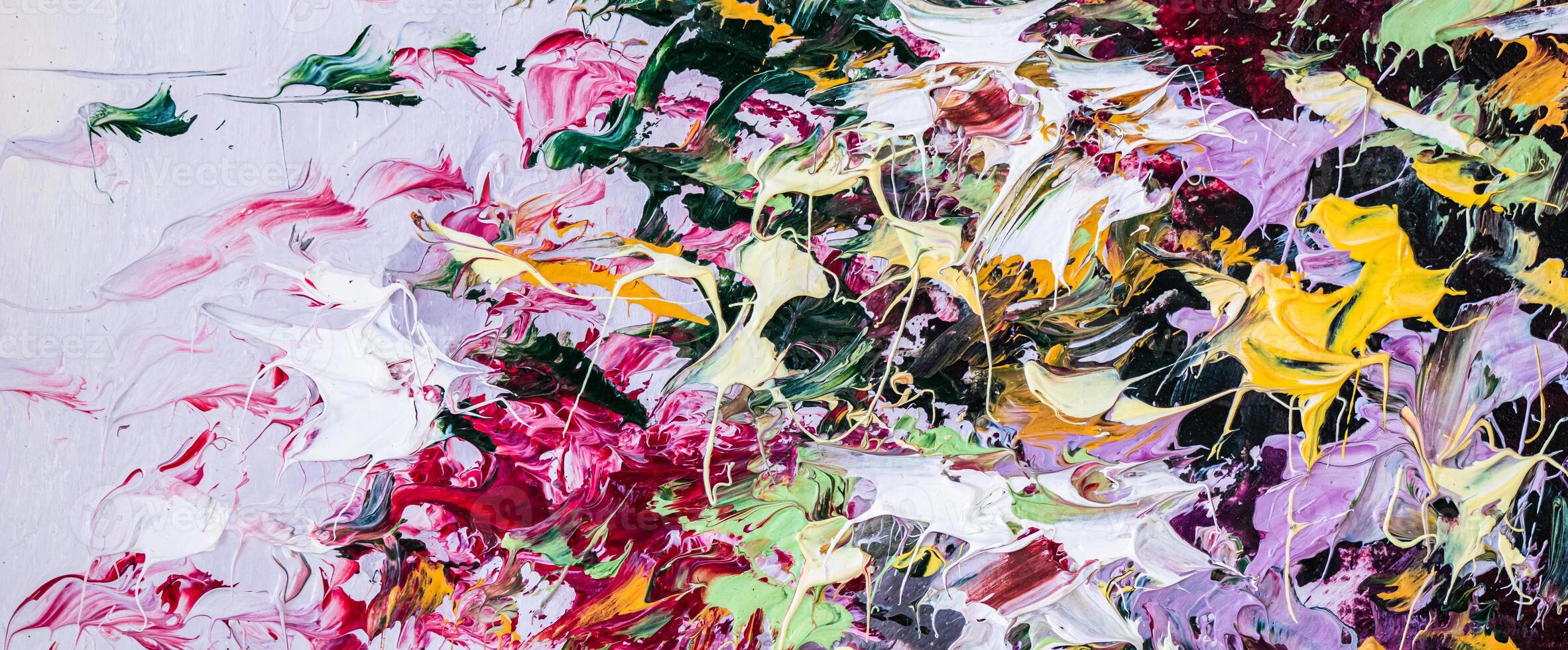 Oil Painting on canvas. Abstract art background. Fragment of Modern artwork. Brush Strokes of paint photo