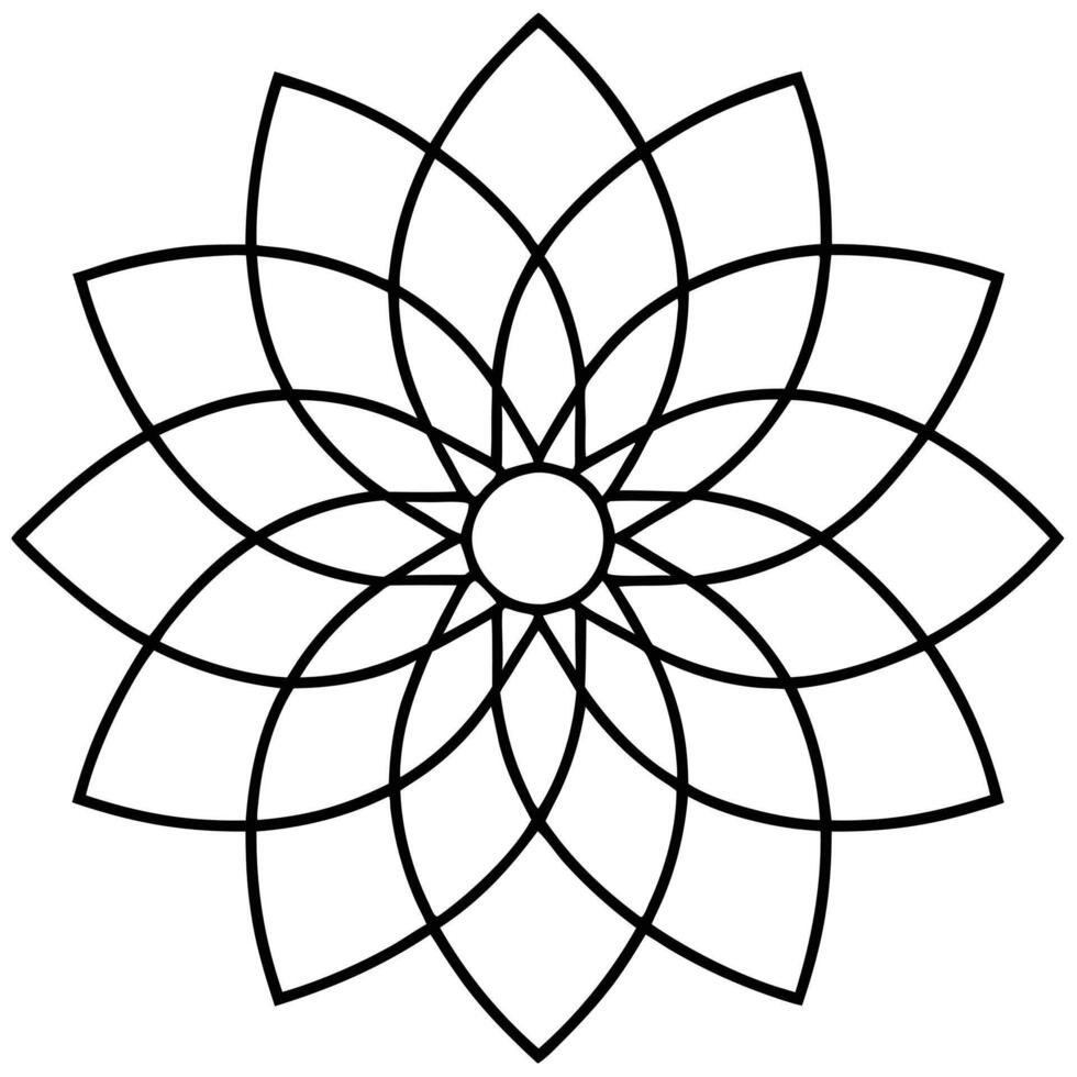 Mandala design for digital and physical prints vector