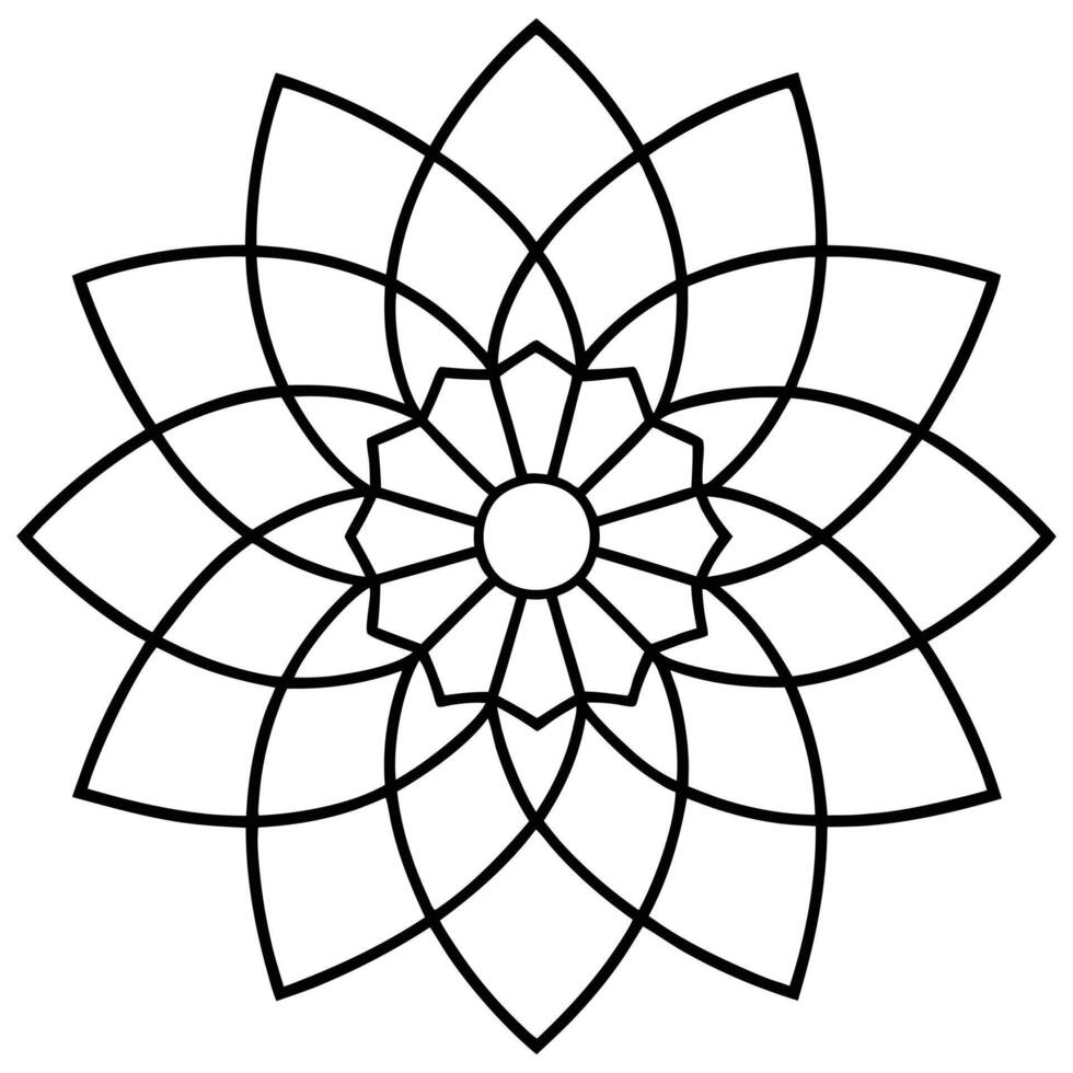Mandala patterns for spiritual and artistic projects vector