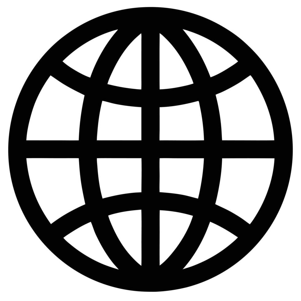 Wi-Fi Symbol Silhouette Illustration on White vector