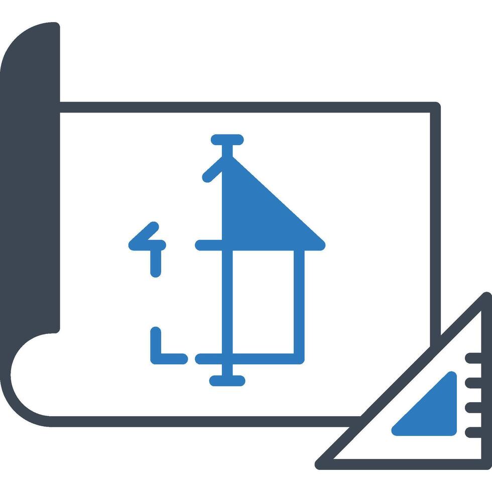 Architecture illustration with isolated background vector