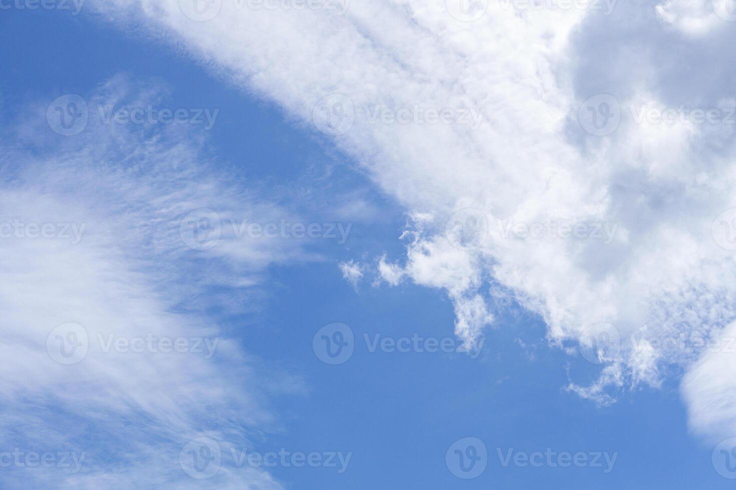 Summer blue sky cloud gradient light white background. Beauty cloud photo