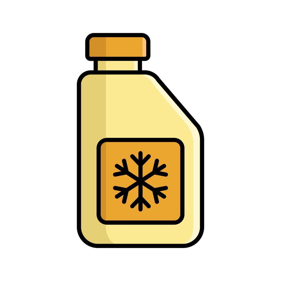 Realistic Engine Coolant Icon High Detail for Automotive Projects vector