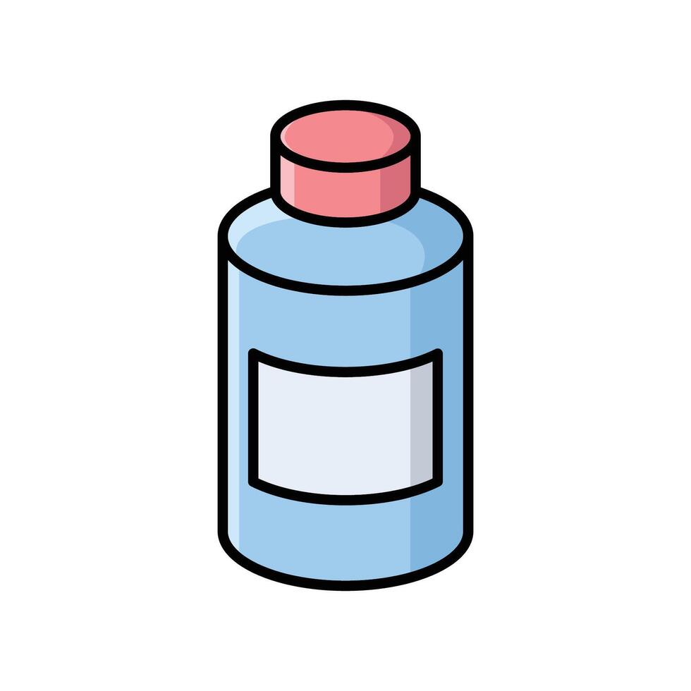 Protein Supplements Icon Symbol of Strength and Vitality vector