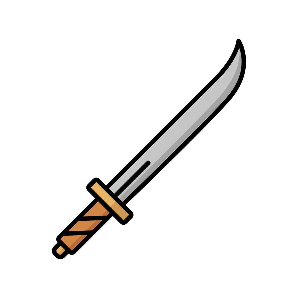 Legendary Sword Icon Epic and Iconic Design vector