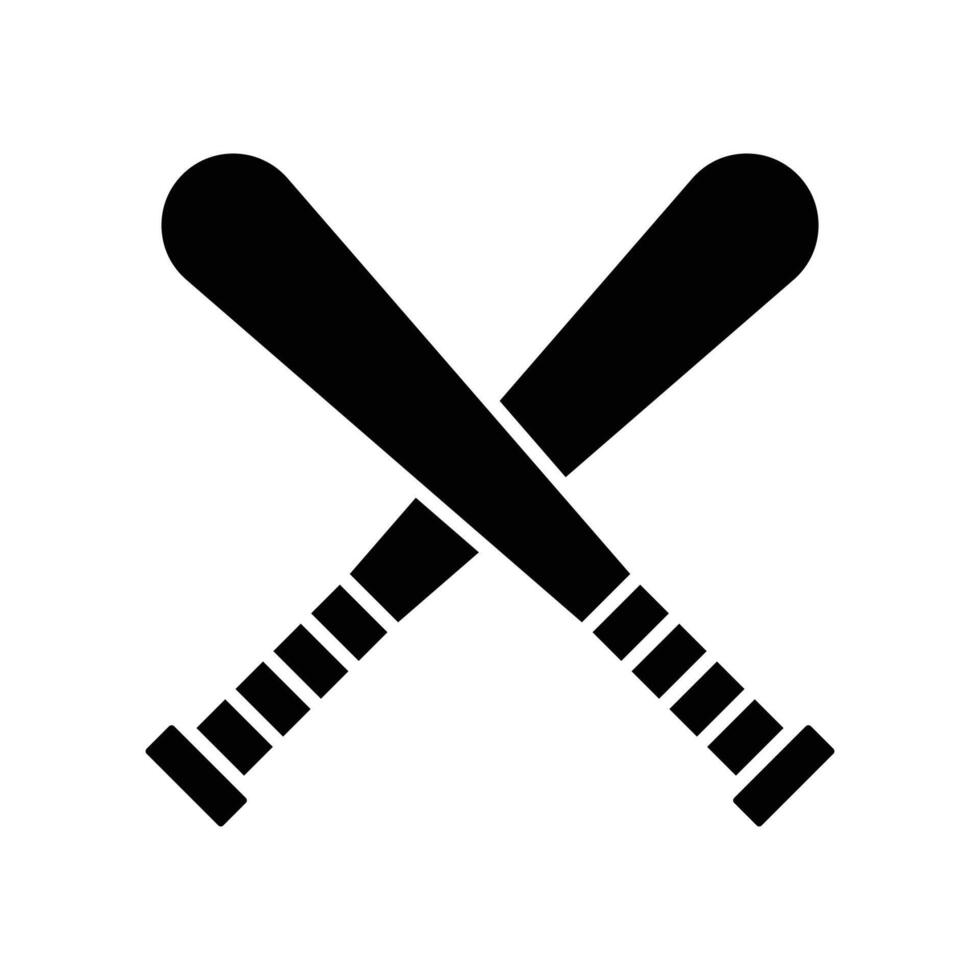 Baseball Bat Icon Dynamic and Immersive Look vector