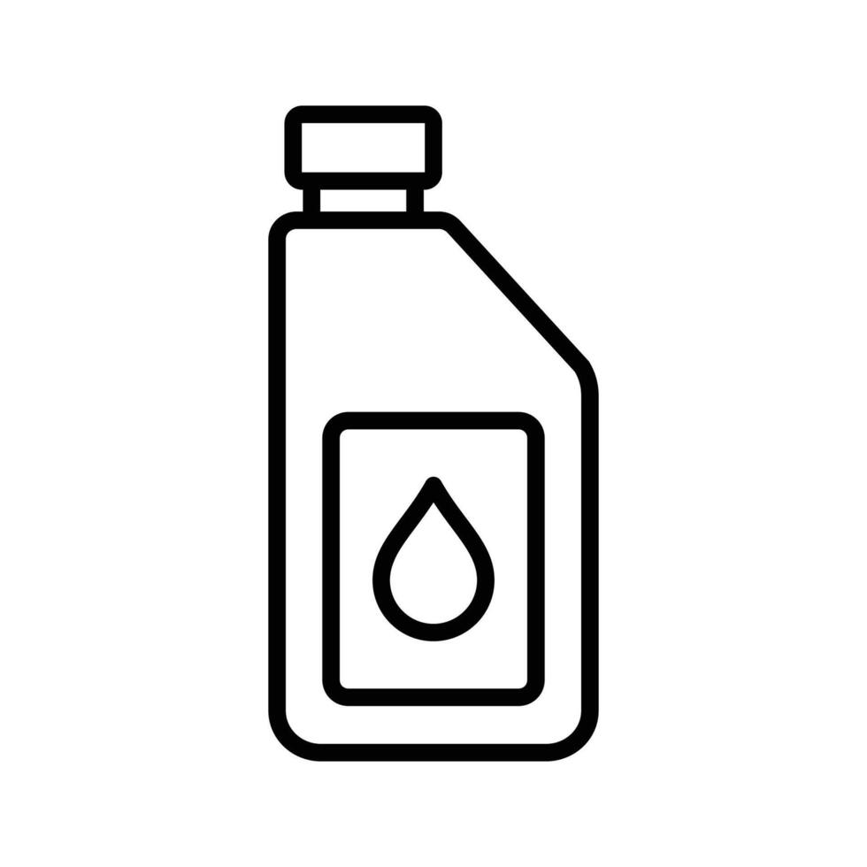Heavy Duty Motor Oil Icon Durable and Strong Visuals vector