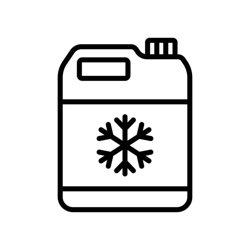 Vintage Engine Coolant Icon Classic and Timeless Design vector