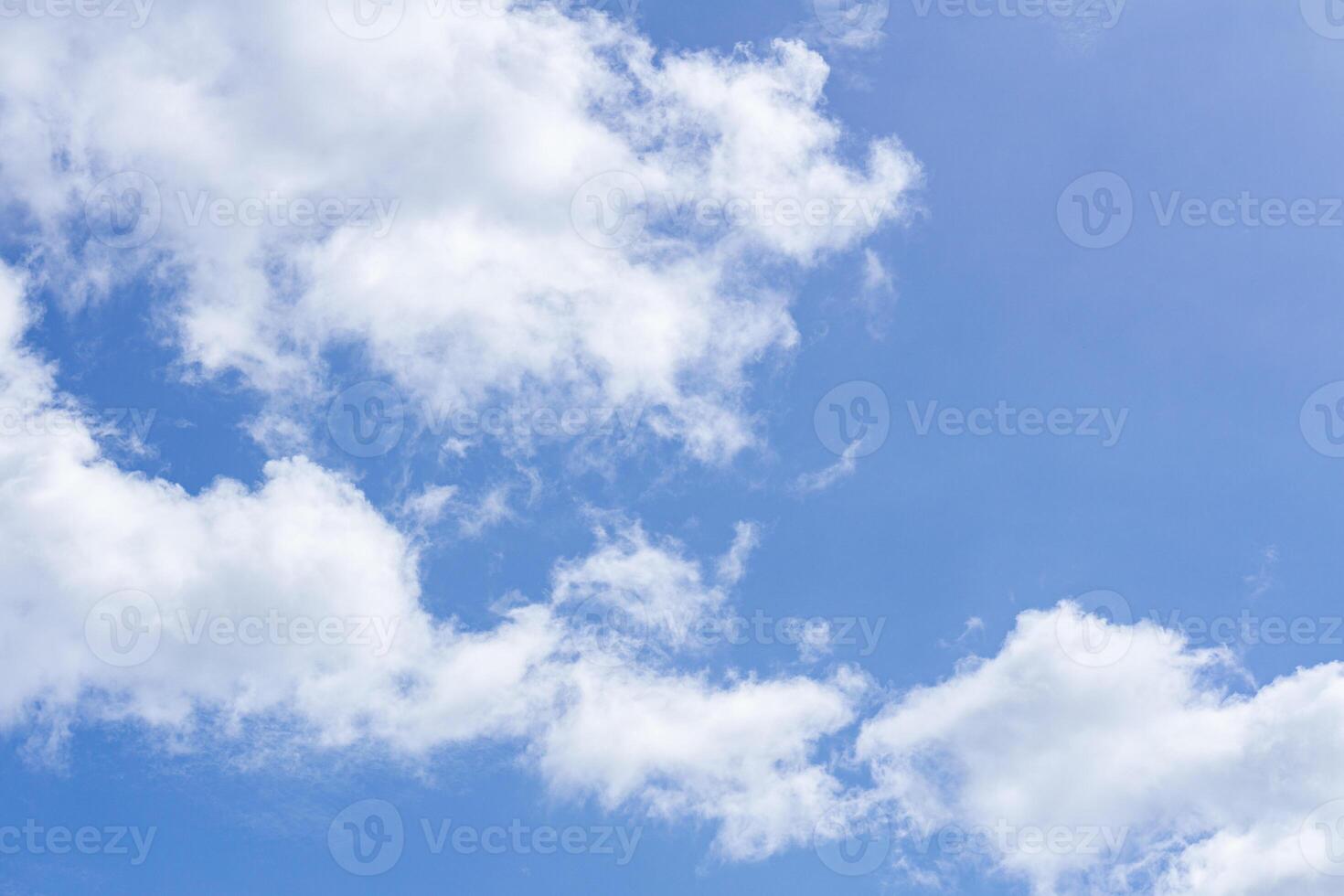 Summer blue sky cloud gradient light white background. Beauty cloud photo