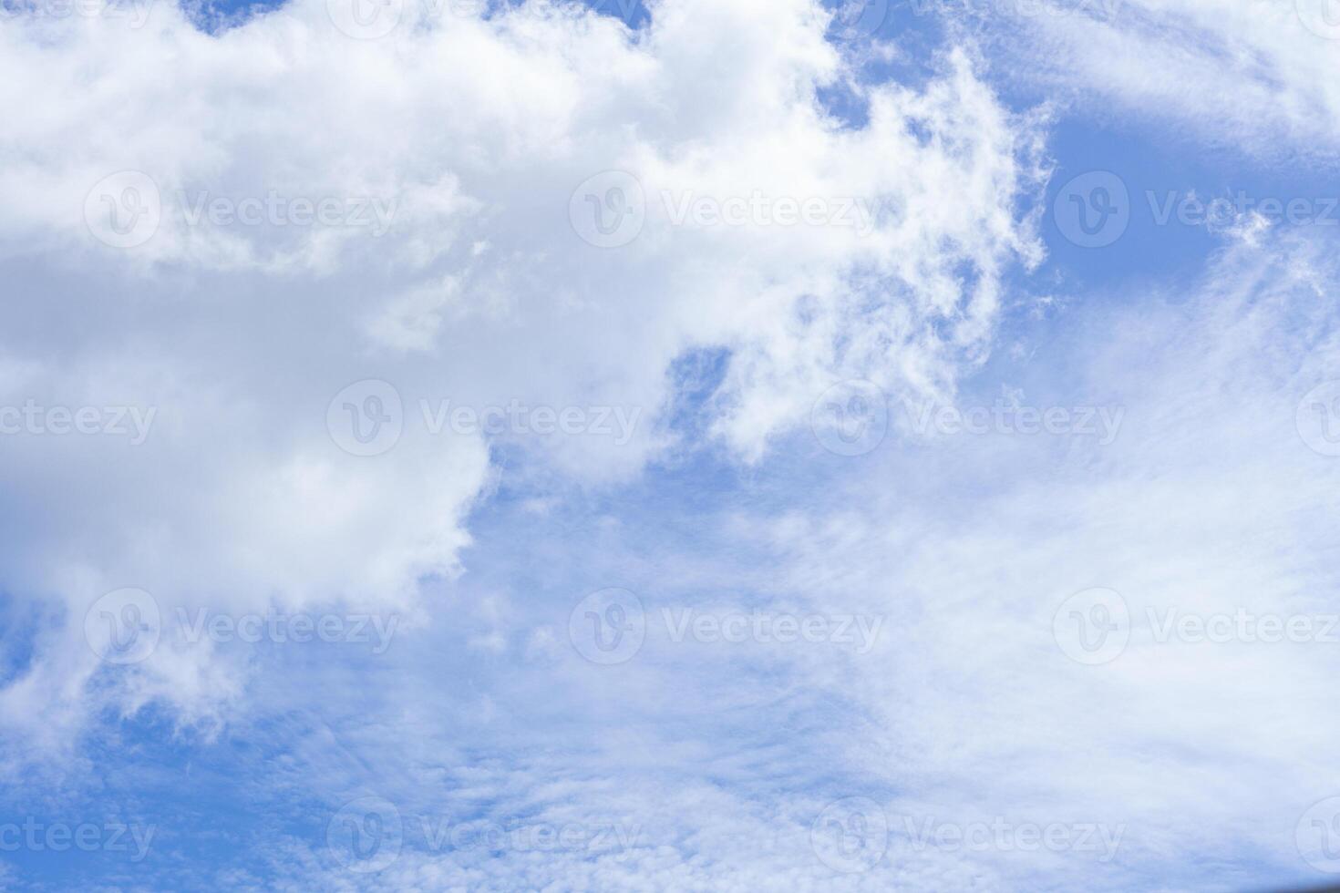 Summer blue sky cloud gradient light white background. Beauty cloud photo