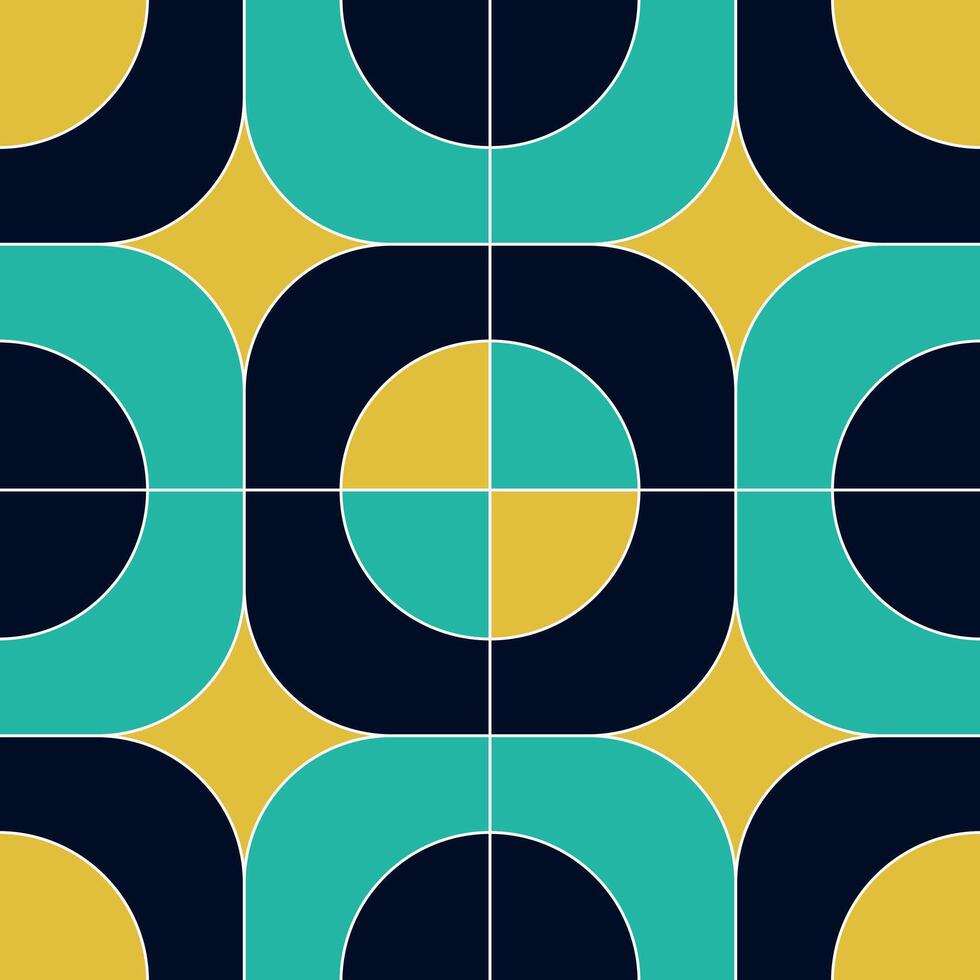 Simple and Cool Abstract Retro Geometric Shape Design. vector