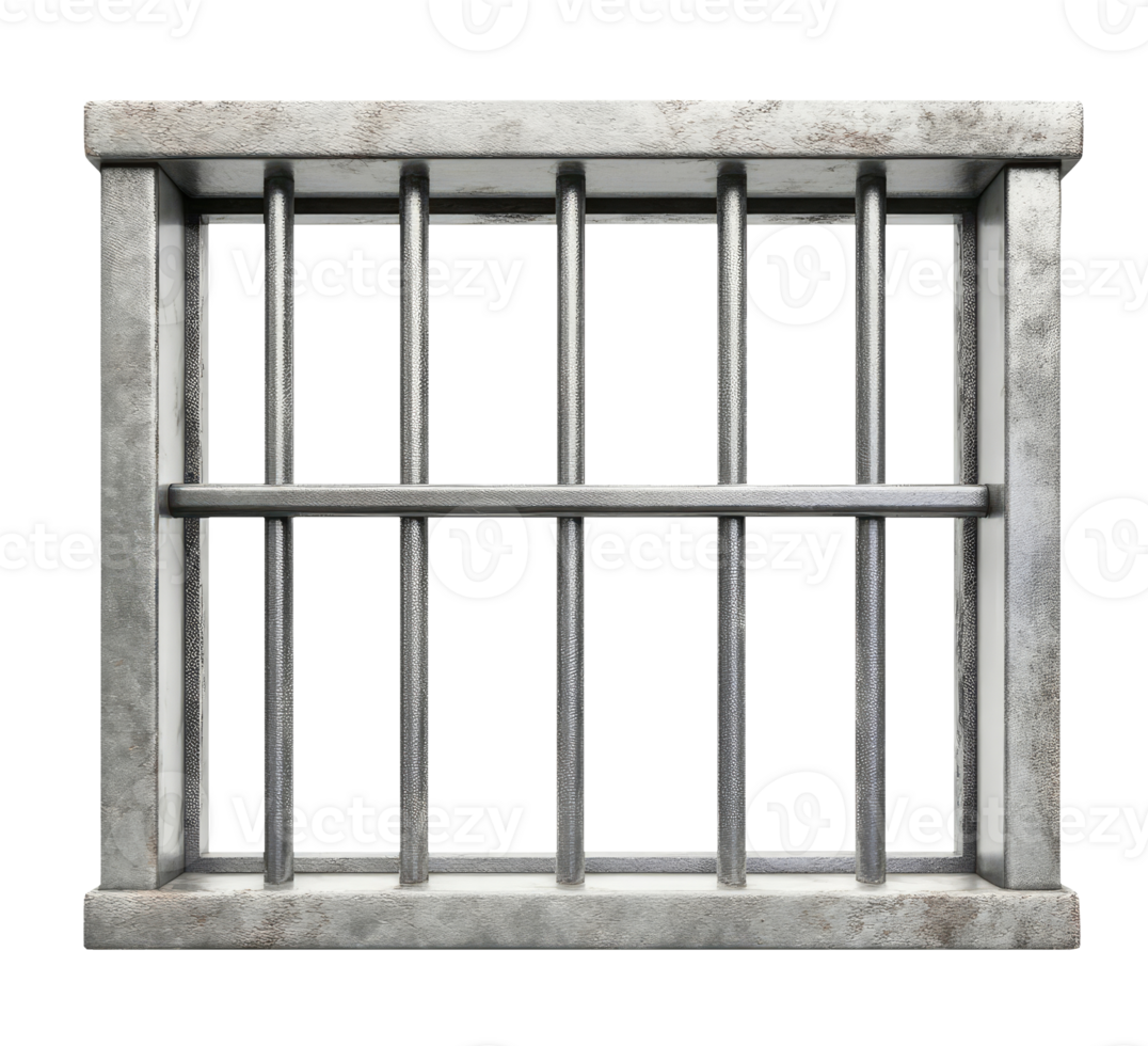 Prison window isolated png