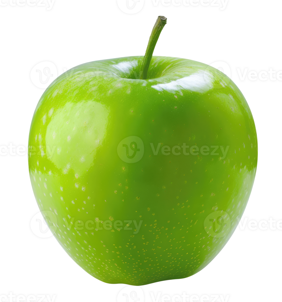 One green apple png