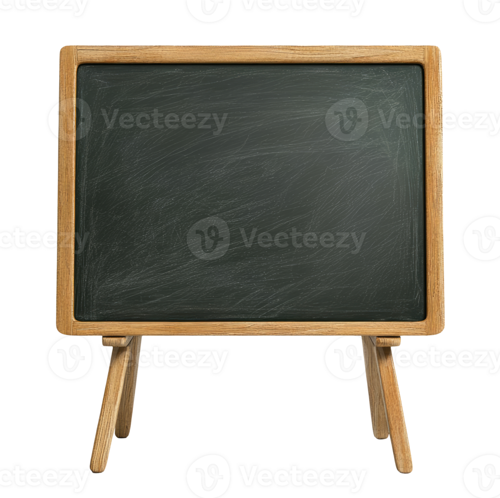 Black Standing Chalkboard png