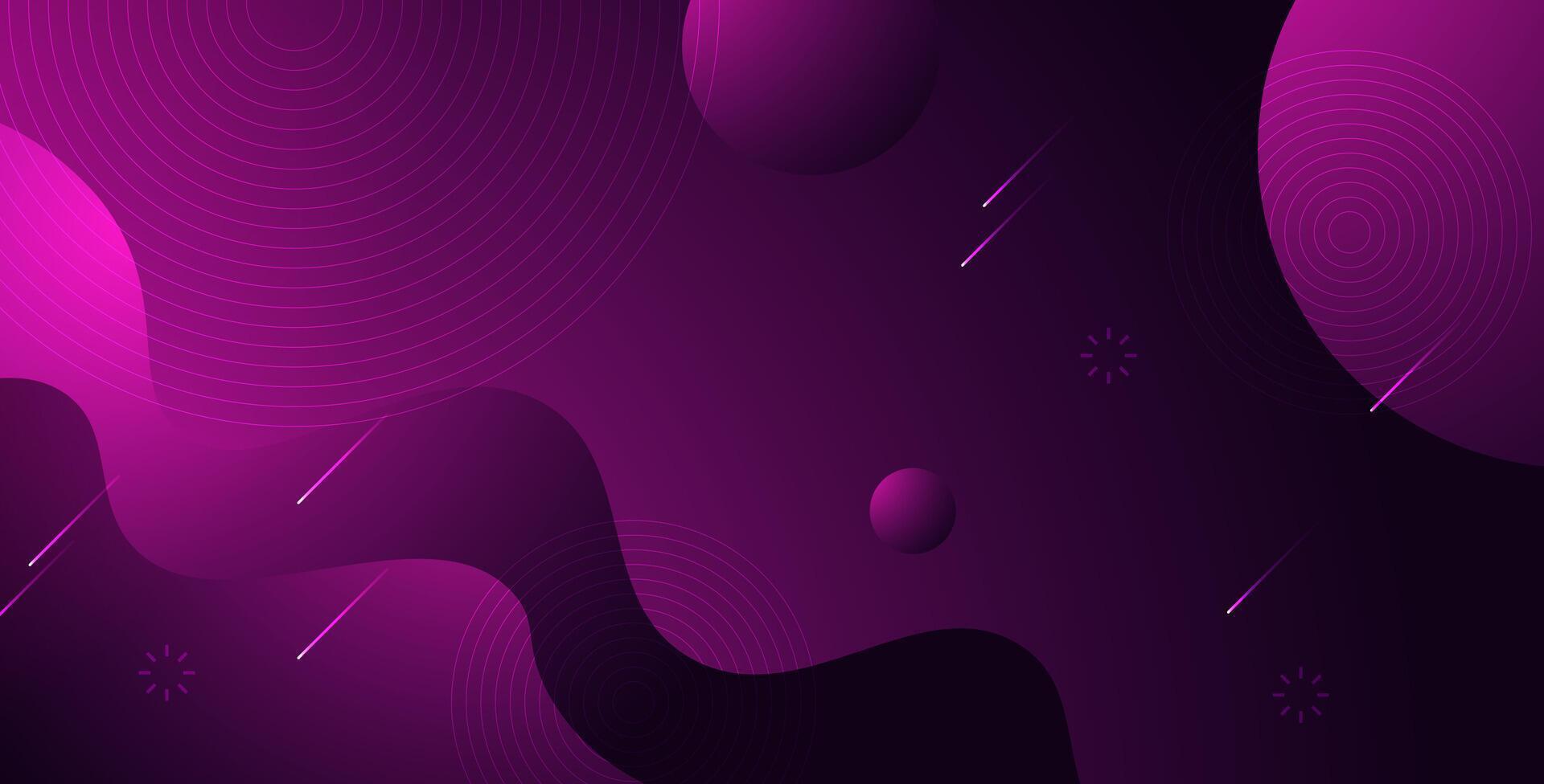 abstract purple liquid color gradient wavy geometric fluid shape background. eps10 vector