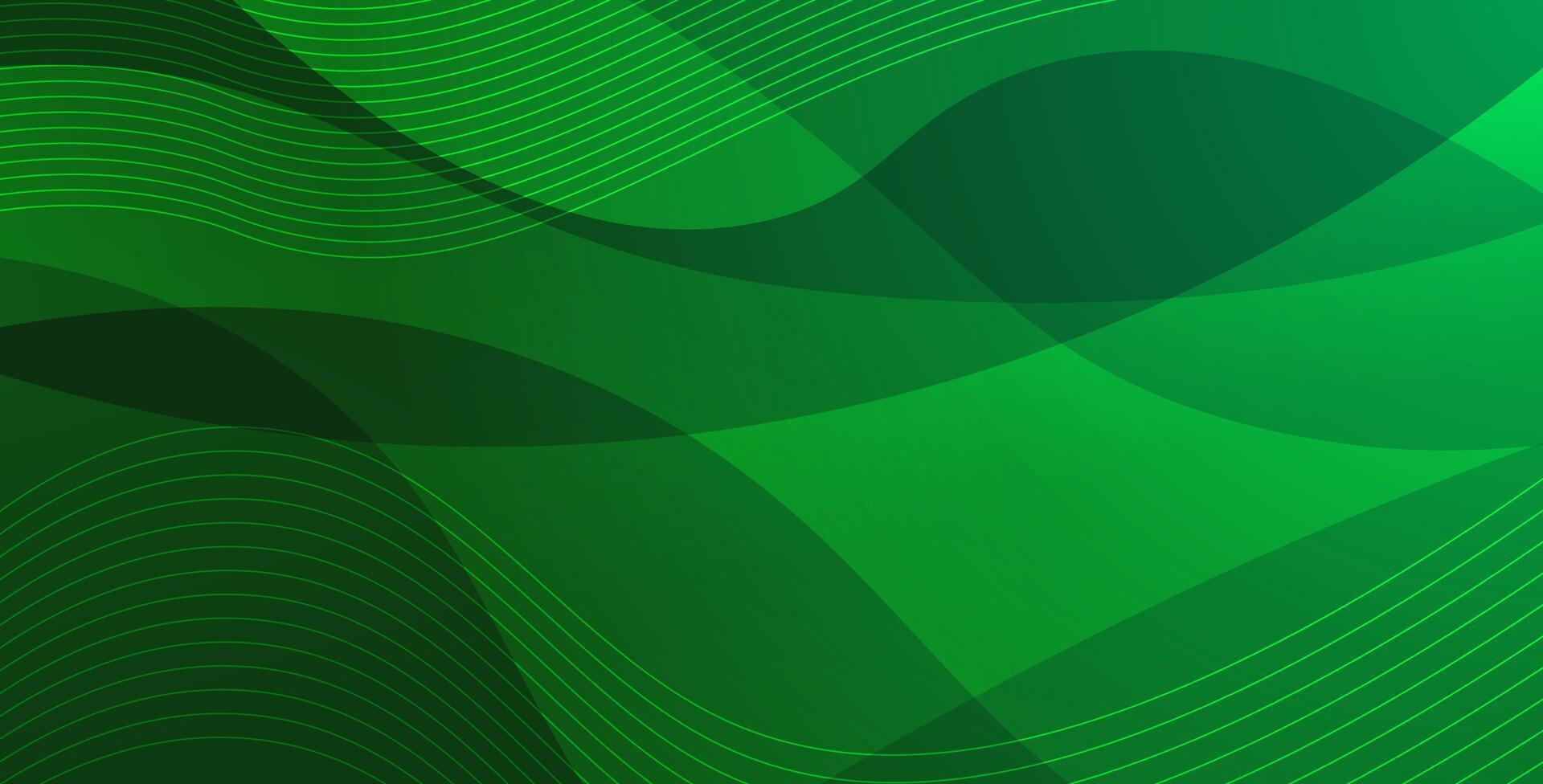 abstract green color with geometric shape decoration background. eps10 vector