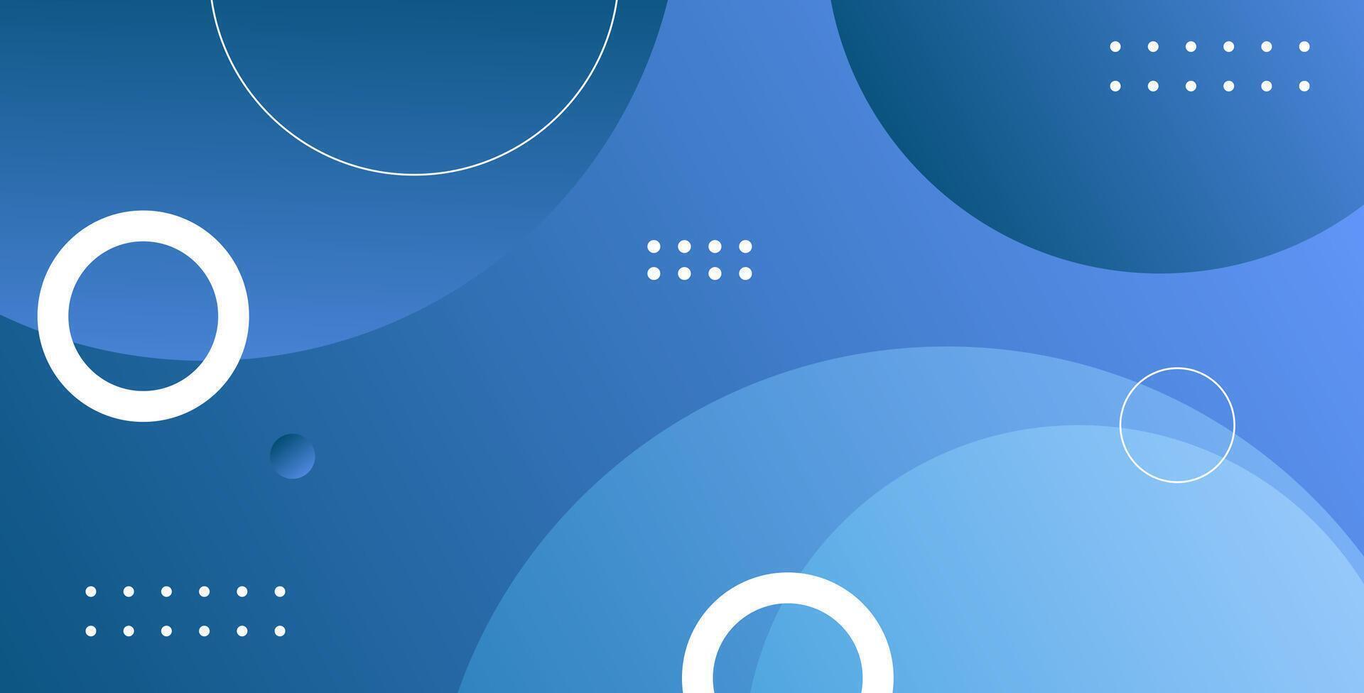 minimal abstract blue liquid gradient color with simple shape cool trendy design banner background. vector