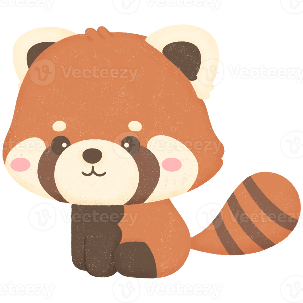 Sweetie red panda png