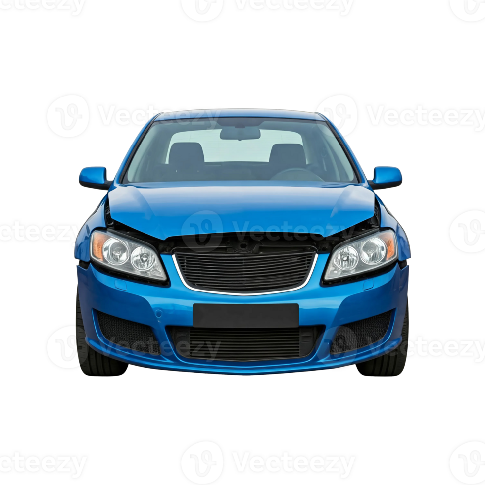 Blue SUV car mockup for branding and advertising purposes. Includes elements of corporate identity. All layers and groups are well-organized for easy editing and recol. Views png