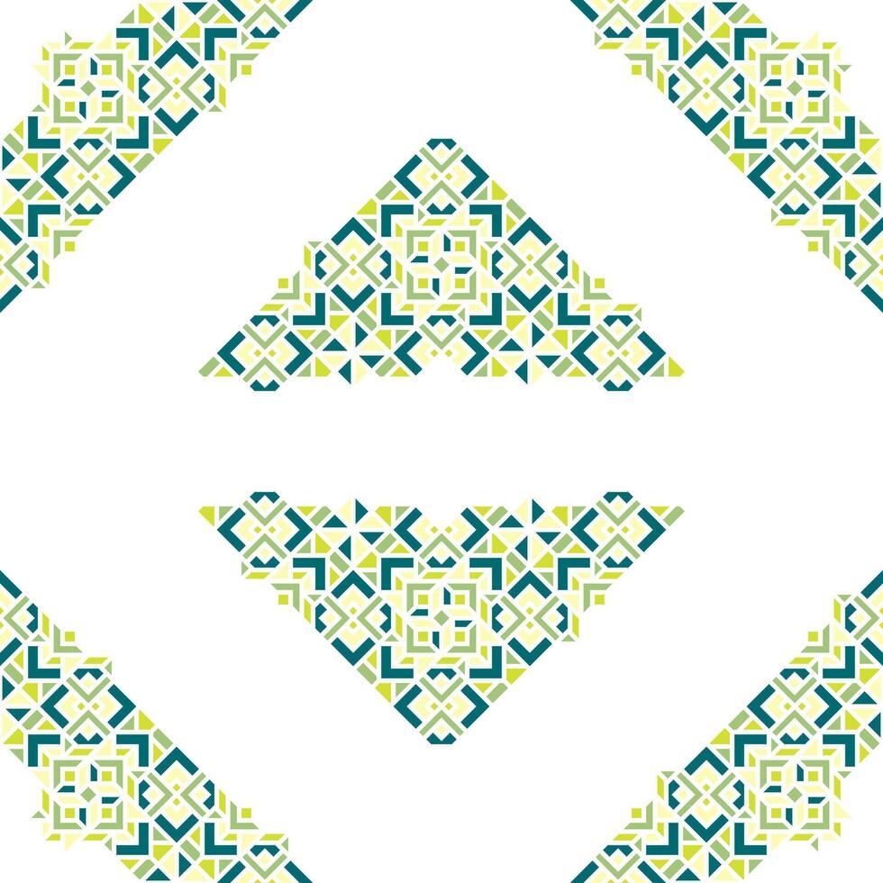 Rhombus Ornament Design Can Use for Frame, Ceramic, or Wedding Invitation vector