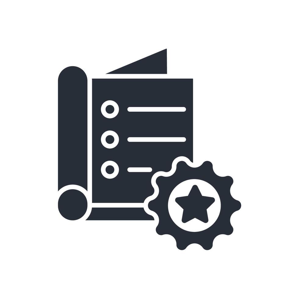 standardization icon. .Editable stroke.linear style sign for use web design,logo.Symbol illustration. vector