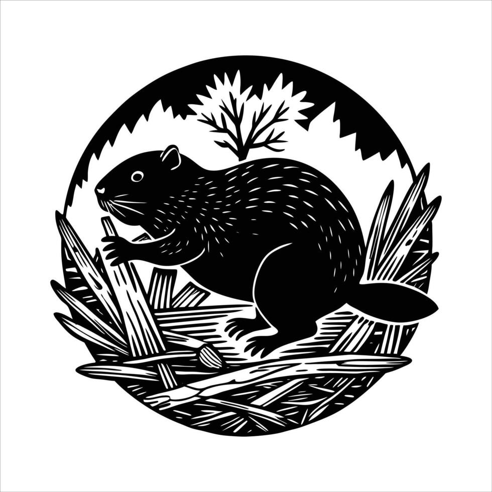 Build a Beaver Dam vector