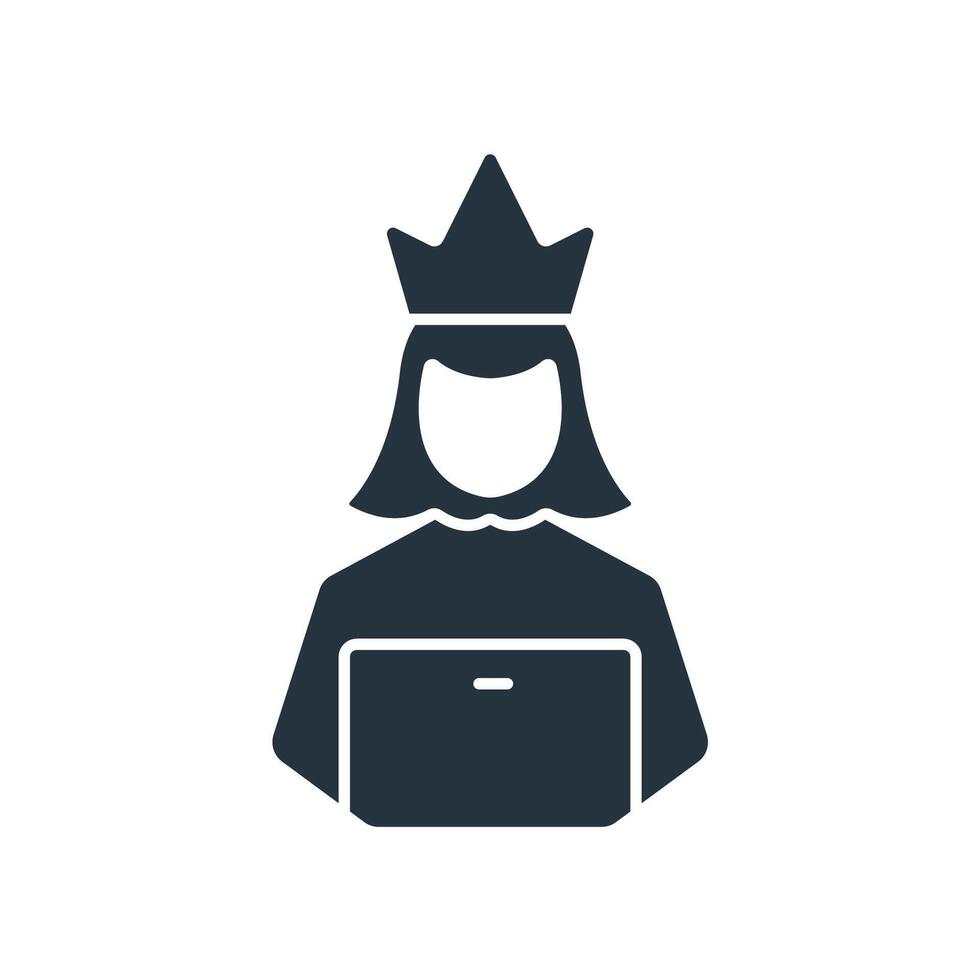Influencer icons symbol elements for infographic web vector