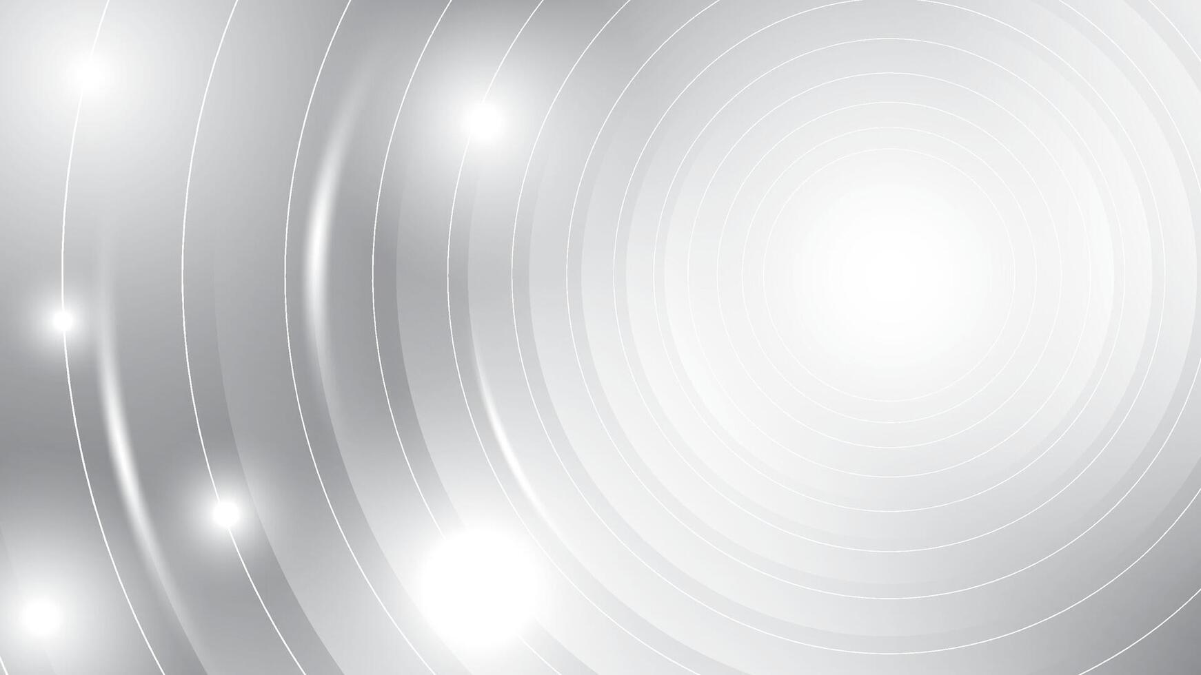 Abstract white and gray color, modern design stripes background with geometric circle lines. illustration. vector