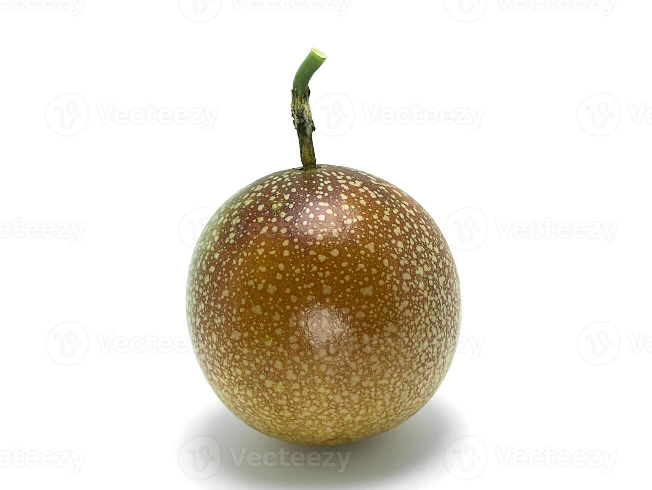 Close up Passion Fruit on white background. photo