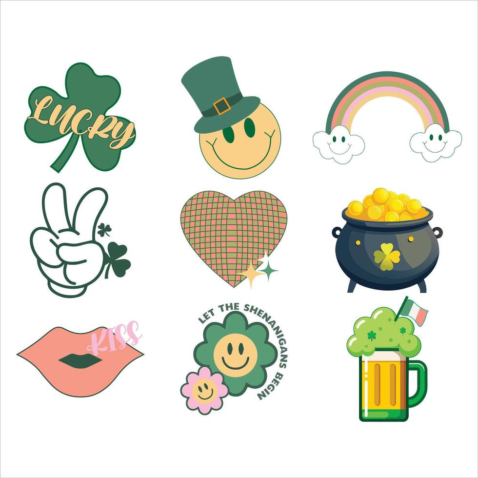 St. Paddys Parade of Joy vector