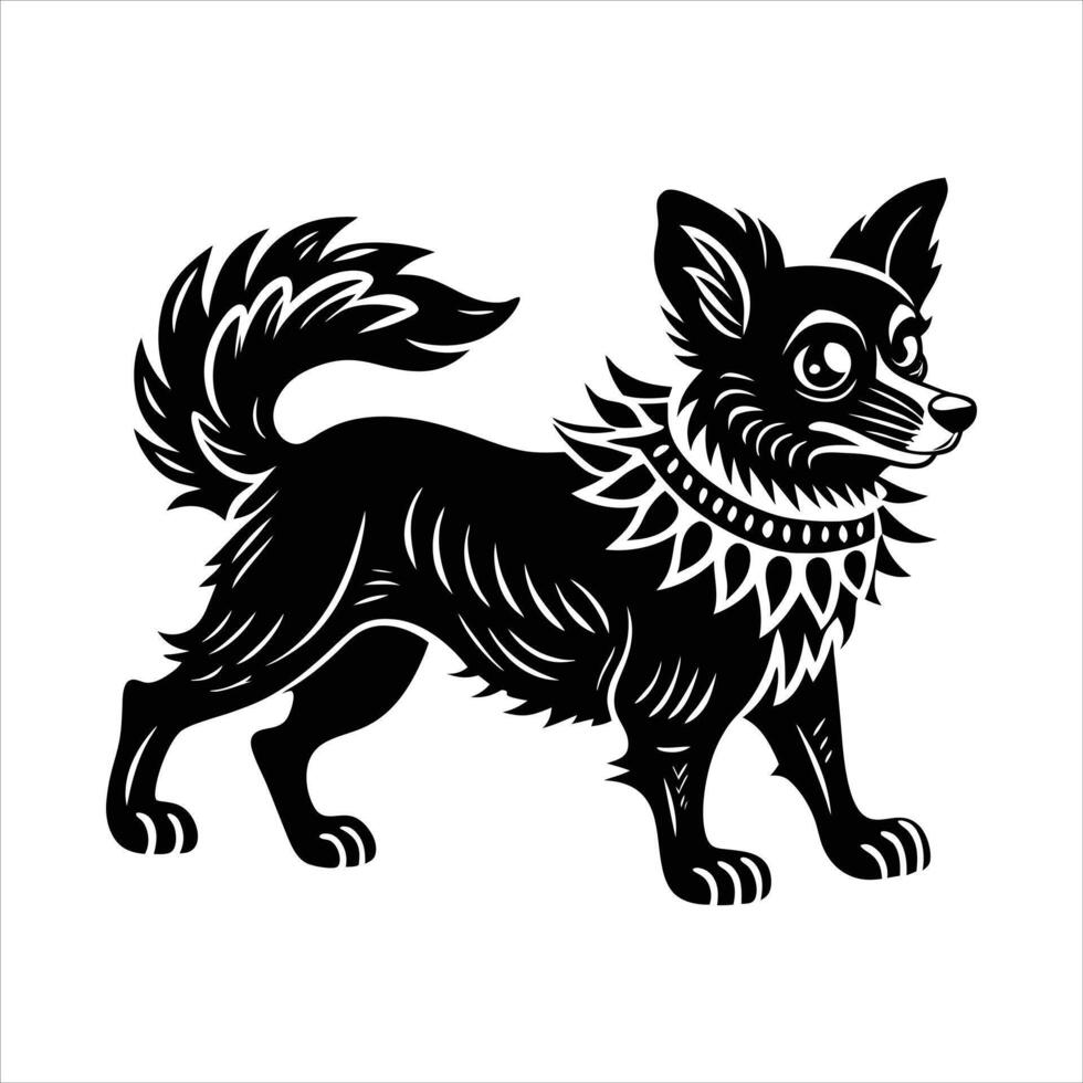 A Papillon Whisper to the Wind vector