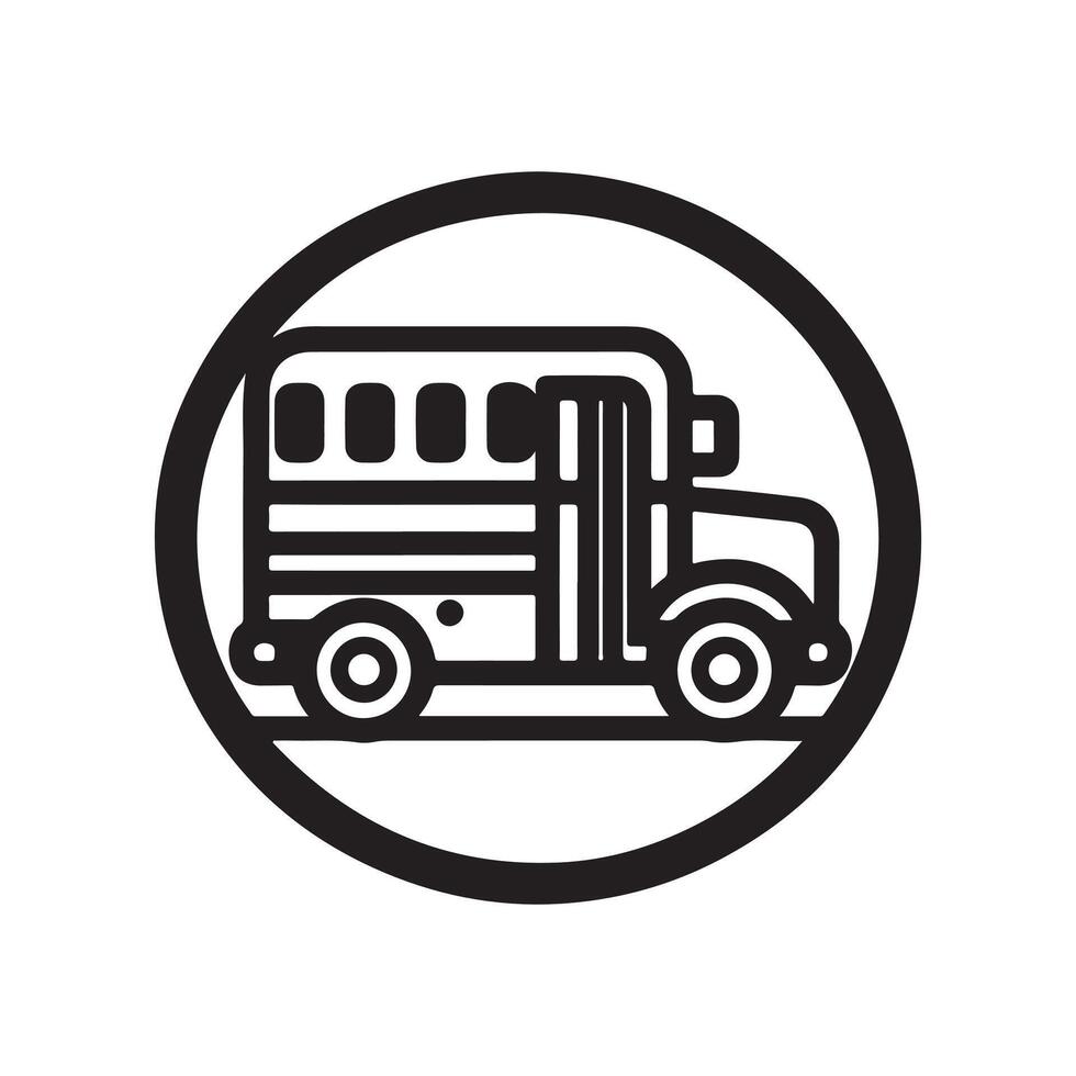 Custom School Bus Silhouette Vectors for School Branding and Promotions