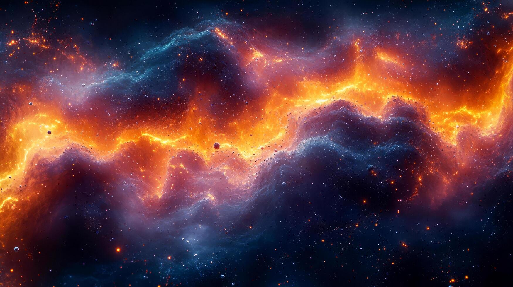 Abstract background of merging waves photo