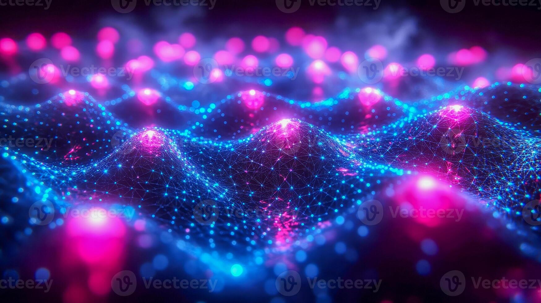 Abstract wave background photo