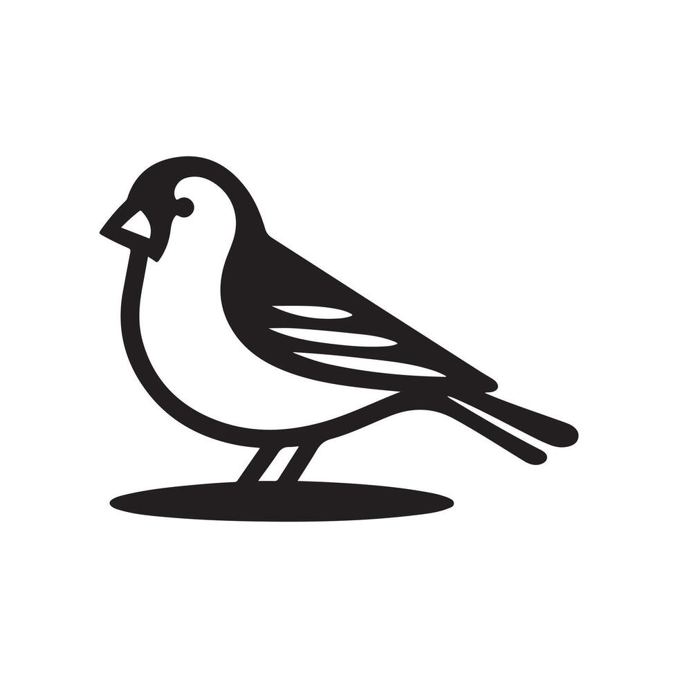 Creative Goldfinch Silhouette Vectors Art for Unique Designs