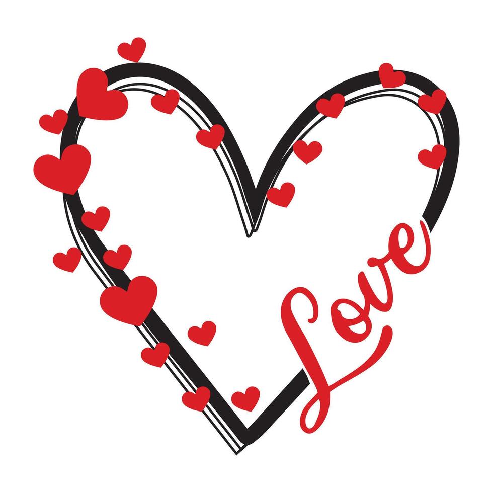Echoes of the Heart vector