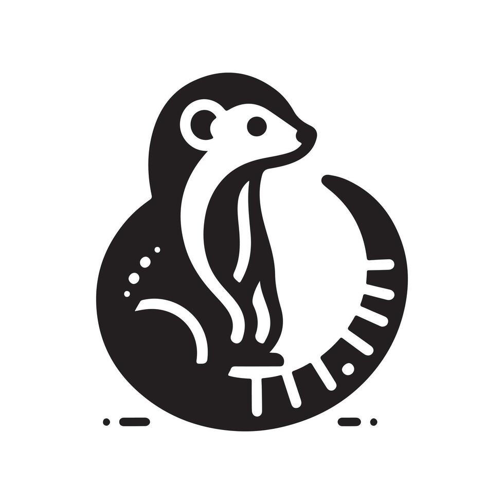 Mongoose Silhouette Vectors Ideal for Jungle and Exotic Animal Collages