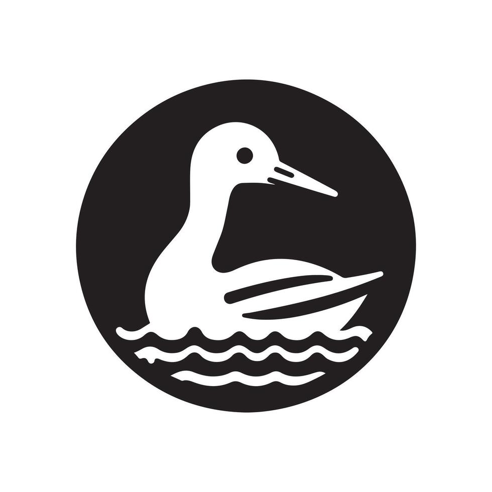 Download Common Loon Silhouette Vectors Files for Printing Needs